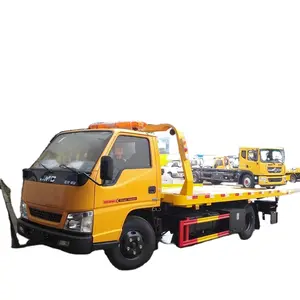 JMC 3 ton caminhão de reboque japão Euro 3 1-6ton capacidade de elevação mesa tow truck wrecker estrada caminhão de reboque de recuperação para venda filipinas
