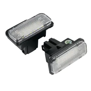 Bevinsee LED Car Lamp White Number Canbus License Plate Light For Mercedes W203 5D W211 W219