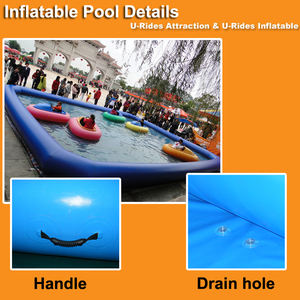 Jouets d'eau pour enfants de <span class=keywords><strong>6m</strong></span>, rond orange bleu PVC, <span class=keywords><strong>piscine</strong></span> gonflable personnalisée pour la marche aquatique, balle zorb - Product Image 5