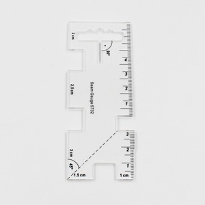 Jauge de <span class=keywords><strong>couture</strong></span> métrique en plastique, outils pour Patchwork, #5732 - Product Image 5