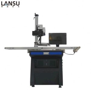 3W 5W 10W UV Laser Marking Machine LANSU Bench-Top Air New DXF PLT BMP AI Plastic Button <b>Electronic</b> Component Gift Marking - Product Image 4