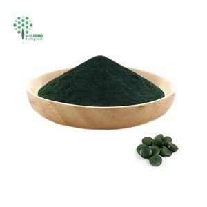 Bubuk Spirulina alami kualitas makanan Protein murni dari alga daun Platensis hijau dan bagian Herbal kemasan Drum vakum - Product Image 5