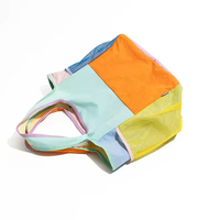 Sac de courses pliable avec pochette de rangement, sac fourre-tout réutilisable pour les courses, logo personnalisé, sac de courses écologique léger sur roulettes