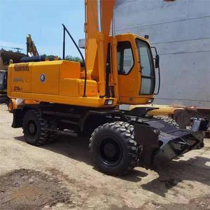 Excavadora de ruedas Hyundai 210w-7 usada del 2022, 21 toneladas, con cucharón de excavación de 1.05 m³ de capacidad, equipo pesado, 1 año de garantía. - Product Image 5
