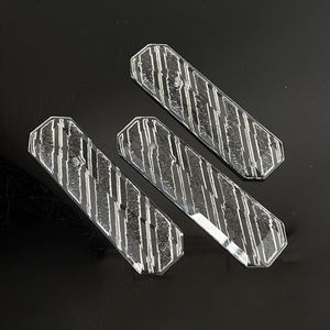 שקע במפעל חיתוך ברור ארוך טומן קריסטל חלקים נברשת חלקים קריסטל אגס פריזם - Product Image 1