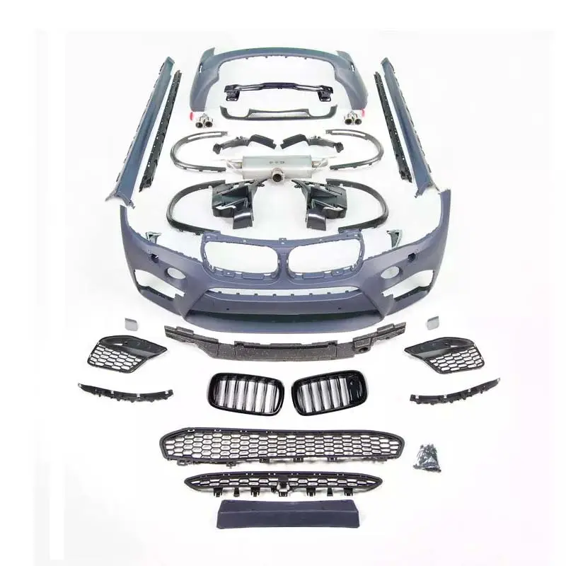 X5 M Body Kit für BMW X5 F15 2014-2018 Auto-Ganzkörper system Facelift Upgrade Stoßstangen