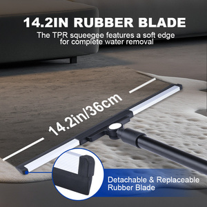 OKKiHOME Easy Dry 36/52CM Nuova Spazzola Magica con Manico Lungo per Pavimenti, Raschietto per Bagno - Product Image 4