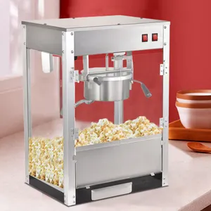 Hot Selling Automatische Capaciteit Ruimteberoep 2023 Druk Popcorn Maker.