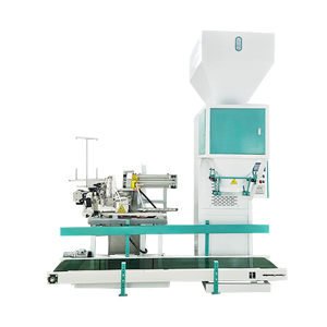 Một người đa chức năng 10kg-25kg hạt bao bì máy PLC thực phẩm áp dụng Hạt giống thức ăn có trọng lượng máy cho giấy nhựa - Product Image 5