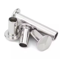 Brass Semitubular/Solid Rivets | M3-M5, Knife Handle Fasteners, RoHS Compliant