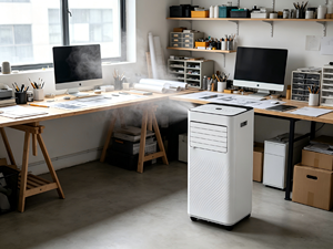 Climatiseur portable facile à installer, polyvalent et écoénergétique avec technologie ultra-silencieuse, refroidissement écoénergétique qui fait des économies - Product Image 2