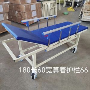 เตียงตรวจโรคเคลื่อนที่พร้อมล้อ โครงเหล็กสแตนเลส สำหรับโรงพยาบาลและสปา - Product Image 5
