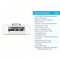 Plotter de Películas Inteligente con Pantalla Táctil, Diseño Portátil de Escritorio, Precio al por Mayor, para Tiendas de Accesorios Móviles