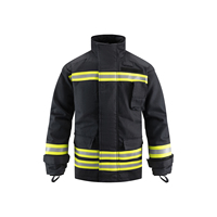 Combinaison de protection pour pompiers NOMEX approuvée CE, respirante, anti-déchirure, détachable, vêtements de sauvetage incendie