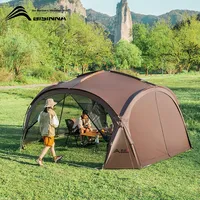 Beishan loup mongol yourte dôme tente une chambre quatre saisons extérieur argent enduit Protection solaire coupe-vent étanche à la pluie grand