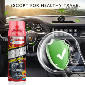 Cire en spray pour le <span class=keywords><strong>tableau</strong></span> <span class=keywords><strong>de</strong></span> <span class=keywords><strong>bord</strong></span> <span class=keywords><strong>de</strong></span> voiture Getsun, polissage et nettoyage du cuir - Product Image 3