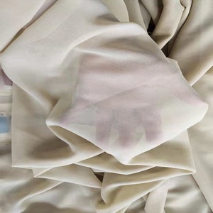 Robe chemise en mousseline de soie 100% polyester de haute qualité, vêtements décontractés, mousseline de soie perlée, <span class=keywords><strong>tissu</strong></span> pour femmes - Product Image 5