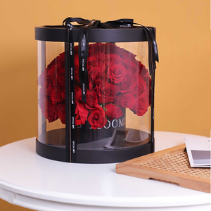Boîte cadeau fleurs artificielles décor Roses nouveau cadeau de noël saint-valentin <span class=keywords><strong>Rose</strong></span> - Product Image 5