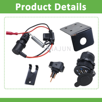 Kulüp araba Tempo ileriye LED ışık kiti Deluxe far kuyruk işık dönüş sinyali Buggy araba Golf arabası aksesuarları
