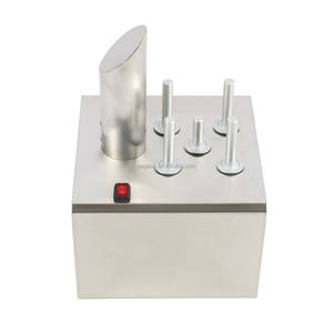 CE電気ワイングラス研磨機ステンレス鋼商用ガラスポリッシャー58研磨布ワッシャー付き - Product Image 3