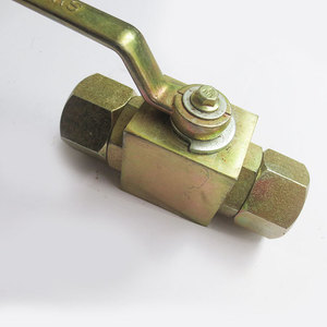 บอลวาล์วแรงดันสูง KHB-15SR 1/2 นิ้ว แบบแมนนวลสองทางสำหรับระบบไฮดรอลิก - Product Image 1