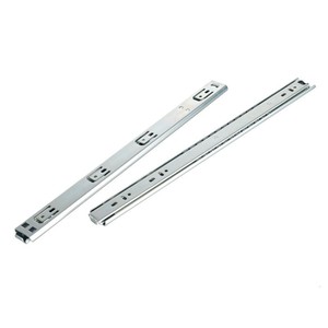 Glissière télescopique à fermeture amortie, extension complète, robuste, 45 kg, pour tiroir de rangement de cuisine, salle à manger, chambre à coucher moderne, extérieur - Product Image 5