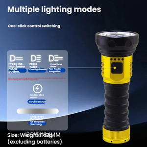 Linterna Táctica Telescópica Integrada con Zoom Remoto, de Aleación de Aluminio, Recargable por USB, Resistente al Agua IP65, Más de <span class=keywords><strong>5000</strong></span> Lúmenes - Product Image 1