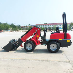 Mini Cargadora Telescópica Compacta de 1 Tonelada, Manipulador Telescópico Frontal Pequeño, Garantía de 1 Año, Cargadora Compacta, Bomba Articulada, Motor Principal - Product Image 6