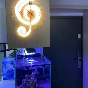 Venta Directa de Fábrica, Arte Decorativo para Paisajes, Impresión UV, Decoración del Hogar, Reloj de Hierro Acrílico, Pintura, Arte de Pared, Luces LED - Product Image 3