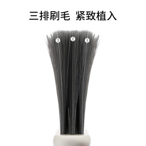 FaSoLa Bed Brush Soft Bristle Nylon Long Handle Household Cleaning Tool - Product Image 5