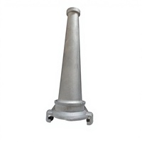 Hong'an KY51 51mm Nozzle Selang Pemadam Kebakaran Tekanan Tinggi Berbahan Aluminium Alloy Standar GOST, Pistol Air Semprot Jet untuk Kelas A/B