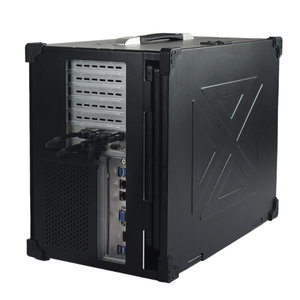 MACASE Ruggedized Industrial <b>Tablet</b> PC Trifold Computer 3x17.3" 1920x1080 Resolution LCD Displays Supports EATX MB 140mm Cooling - Product Image 5