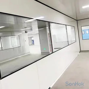 500K level cleaning robot dust-free workshop clean room purification project