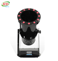 Canon à confettis LED RGB électrique, machine à souffler, effet lumineux de scène DMX pour les mariages et les discothèques, fournitures de fête