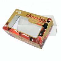 custom window chocolate lollipops candy bar strawberry packaging box