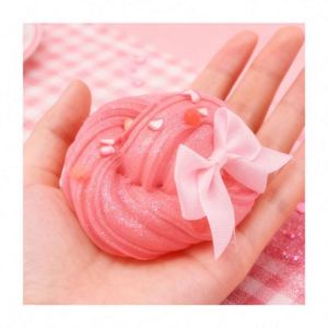 Kit de Modelado DIY de Slime de Mantequilla con Purpurina y Texturas de Arcilla y Espuma, con Abalorios de Algodón Pastel y Cuentas Aromáticas, para Manualidades - Product Image 3
