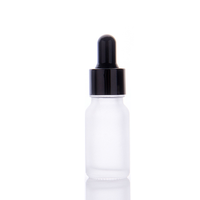 Flacon compte-gouttes en verre dépoli WOGU 20ml 30ml 50ml 100ml vide pour lotion, essence, sérum, fond de teint, emballage cosmétique et soins de la peau