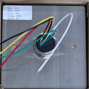 2025 New Model Access Control Waterproof Infrared Sensor <strong>Exit</strong> <strong>Button</strong> No Touch <strong>Exit</strong> Switch <strong>Button</strong> Touchless <strong>Button</strong> with Led - Product Image 2