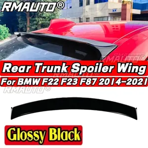 Car Rear Roof Spoiler Glossy <b>Black</b> Carbon Look Car Rear Spoiler <b>Wing</b> Body Kit for BMW F22 2014-2021 Car Accessories - Product Image 1