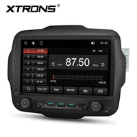 Estéreo para Auto Linux de 9 Pulgadas para Jeep Renegade 2015-2020, CarPlay Inalámbrico, Android Auto, Pantalla QLED, DSP, Entrada y Salida RCA, XTRONS