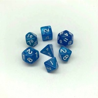 Vente en gros de dés miniatures D4 D6 D8 D10 en acrylique de 10 mm, plusieurs couleurs, personnalisables pour DND, jeux de rôle, soirées de jeux de table, fournitures pour fêtes