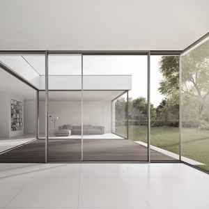 Porte coulissante en aluminium européenne, porte et fenêtre en aluminium sur mesure, prix bas, vente directe du fabricant - Product Image 2