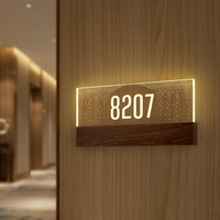 Panneau d'adresse de maison personnalisé, numéro de maison LED, lettres lumineuses pour façade, numéros d'adresse lumineux, panneau de numéro de maison LED