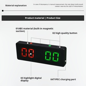 Marcador Electrónico LED Portátil para Billar, Mesas de <span class=keywords><strong>Snooker</strong></span>, Números Digitales Brillantes, Control Remoto Inalámbrico, Fácil Instalación - Product Image 4