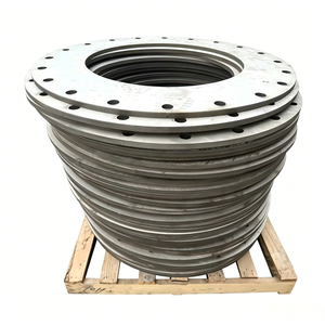 316L Stainless Steel Plasma Cut Donut <b>Rings</b> 6mm Thick for Heat Exchanger Tube Sheet and Baffle <b>Plates</b> - Product Image 6