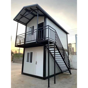 YINGRUI Portable Prefabricated Office Container House Modular <b>Flat</b> Pack Design for Mall Hotel Use Made Sandwich Panel-Made China - Product Image 2