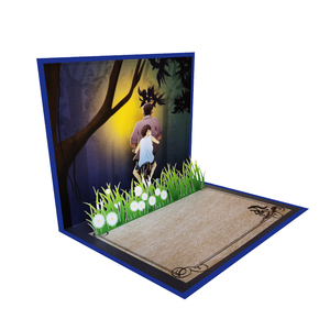 Tarjeta <span class=keywords><strong>de</strong></span> Felicitación 3D Pop-up para el Dí<span class=keywords><strong>a</strong></span> del Padre (Padre e Hijo) para <span class=keywords><strong>Cumpleaños</strong></span> <span class=keywords><strong>de</strong></span> Padre, Agradecimiento <span class=keywords><strong>de</strong></span> Hijo, Hijas y Nietas - Product Image 2