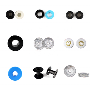 بكرة خط صيد بلاستيكي ممتاز متعددة الأحجام 50-M فتحة وضع العلامات بكرة فارغة لأدوات صيد السمك والشريط الحرفي - Product Image 6