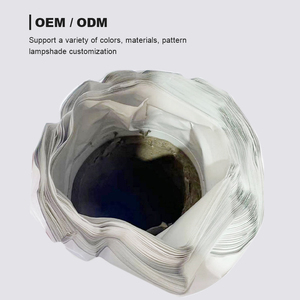 Rotolo di pellicola in PVC autoadesivo di alta qualità copriparalume bianco moderno <span class=keywords><strong>tessuto</strong></span> pergamena trasparente per coperture leggere - Product Image 5
