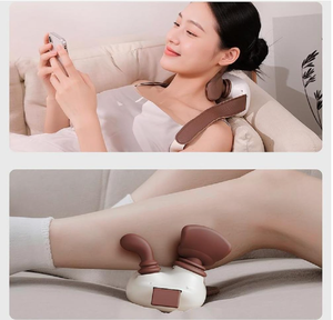 Novo Mestre Mão Multifuncional Amassar Ombro e Pescoço Massageador Cervical & Trapézio Massageador - Product Image 4